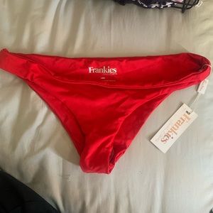 Red Frankie’s bikini bottoms